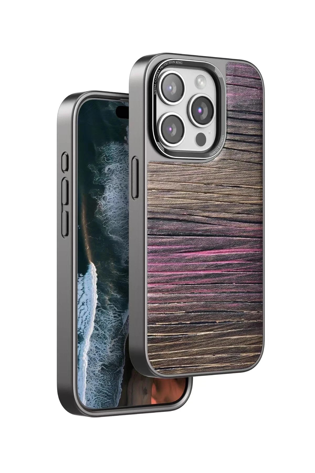 Mey İthalat® iPhone 14 Pro Max Wave Kapak - Pembe