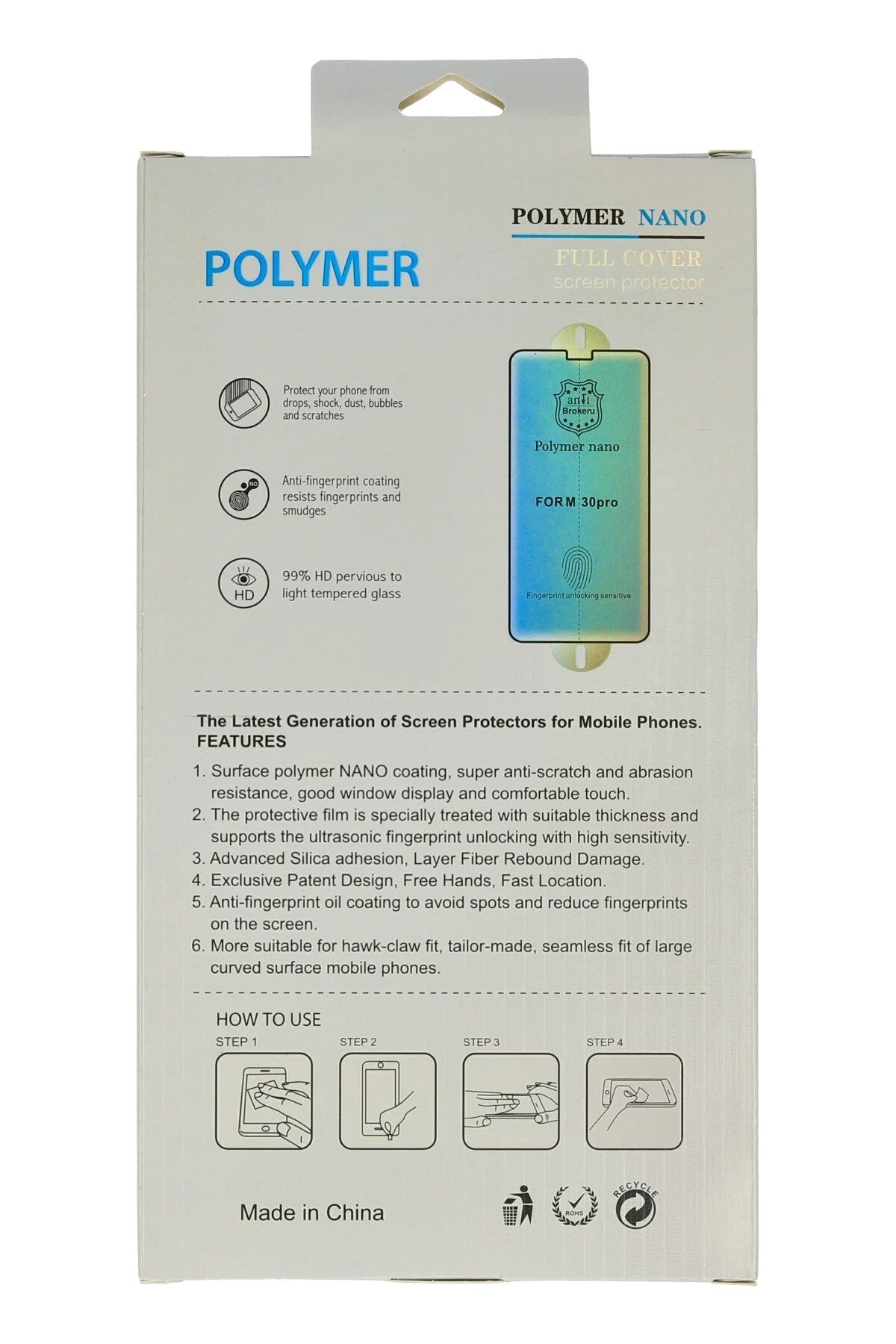 Mey İthalat® Huawei P40 Pro Polymer Nano Ekran Koruyucu