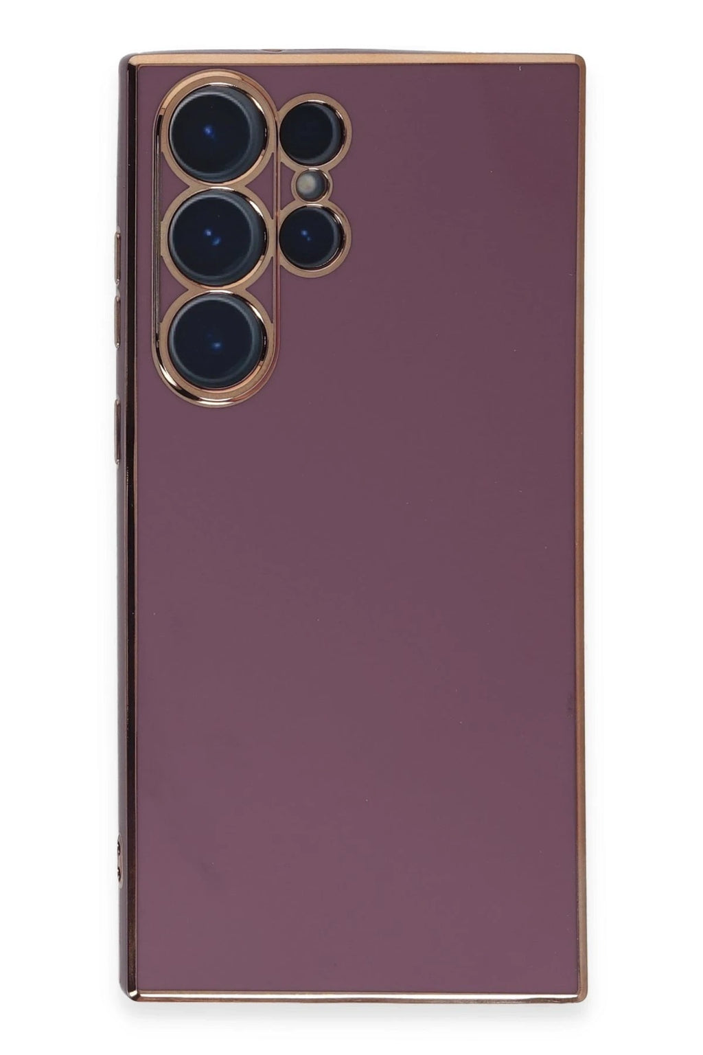 Mey İthalat® Samsung Galaxy S23 Ultra Kılıf Volet Silikon - Mor
