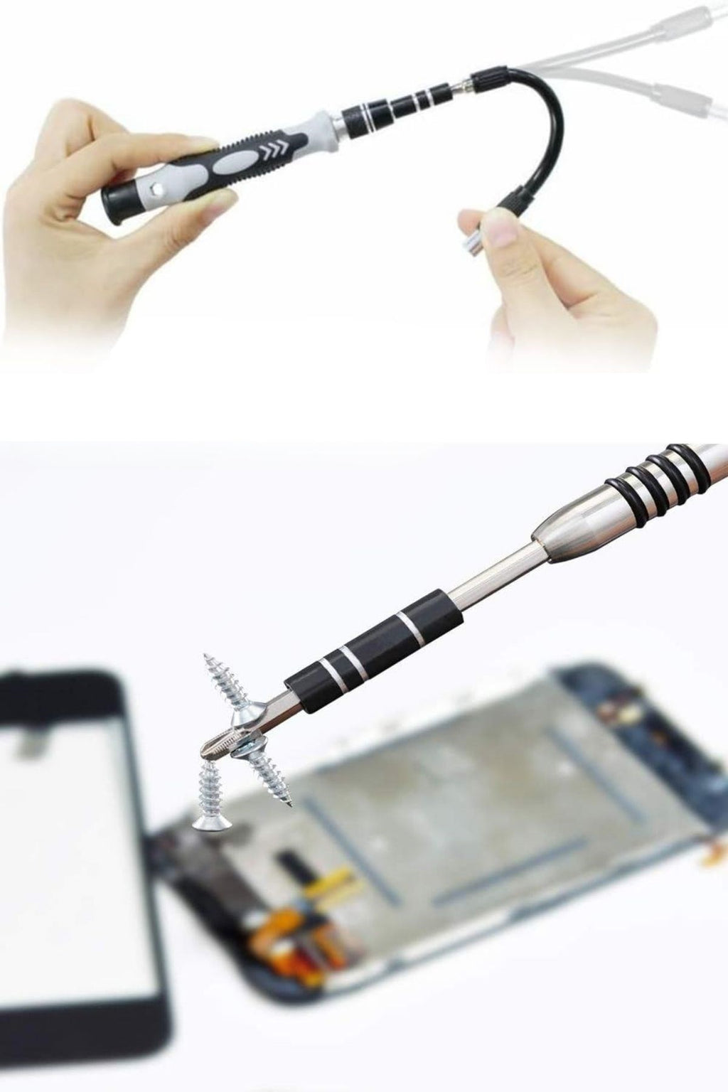 Hassas Tornavida Seti Bilgisayar Pc Telefon Onarım Aracı Seti Manyetik 115 in 1 Tornavida Seti