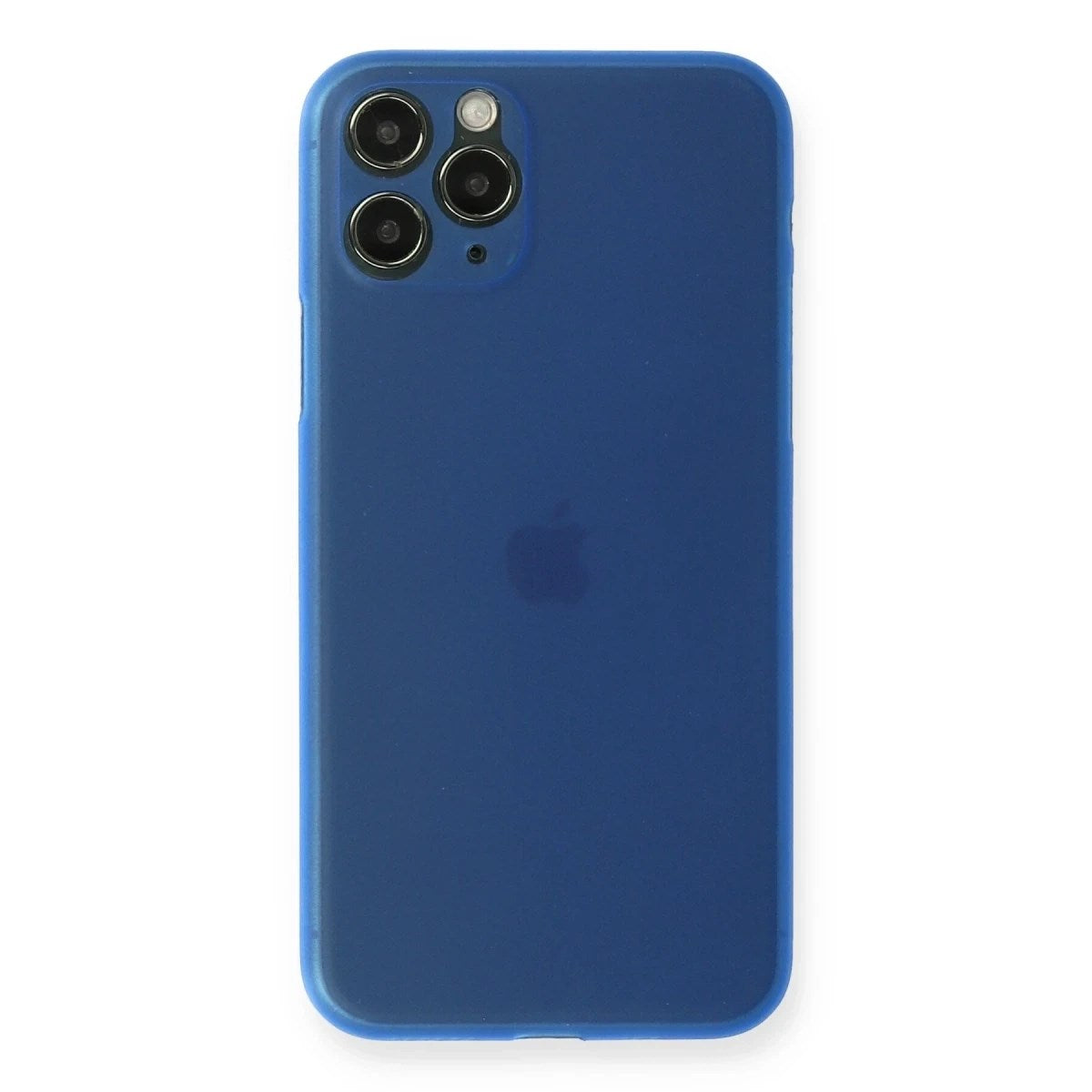 Mey İthalat® iPhone 11 Pro Kılıf PP Ultra İnce Kapak - Mavi