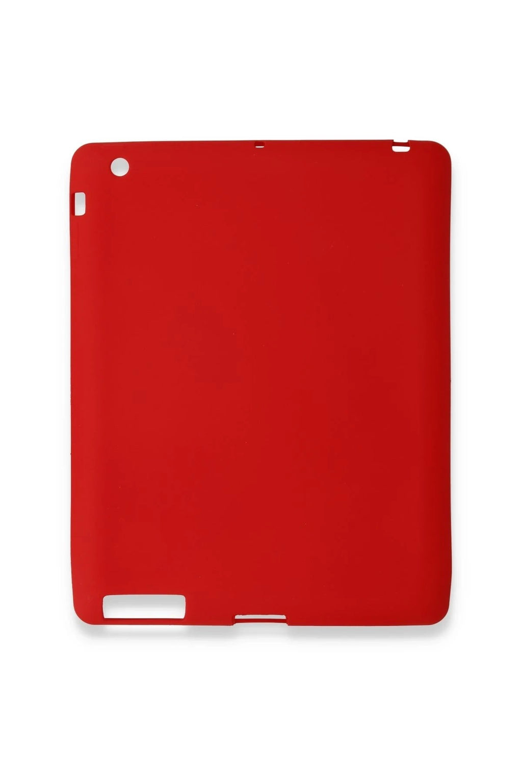 Mey İthalat® iPad 4 9.7 Kılıf Evo Tablet Silikon - Kırmızı