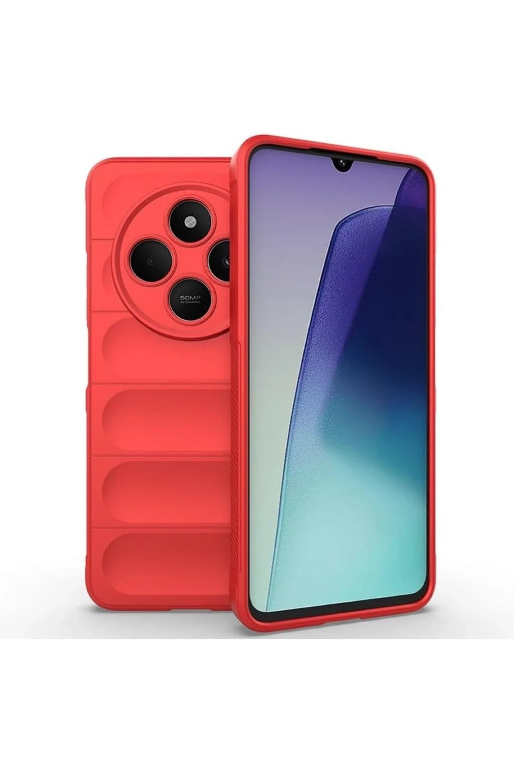 Mey İthalat® Redmi 14C Kılıf Optimum Silikon - Kırmızı