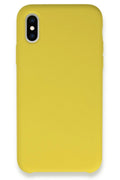 Mey İthalat® iPhone X Kılıf Lansman Legant Silikon - Sarı