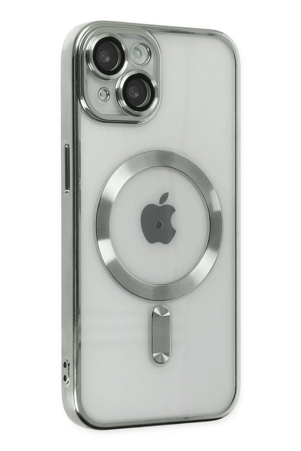 Mey İthalat® iPhone 14 Kılıf Kross Magneticsafe Kapak - Gümüş