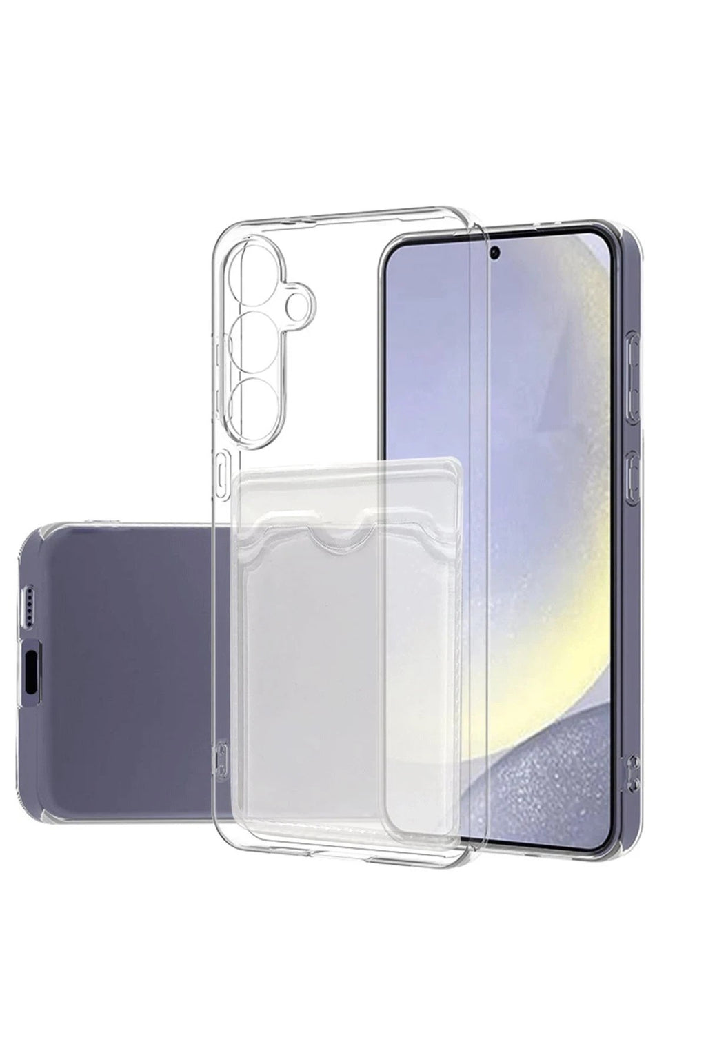 Mey İthalat® Samsung Galaxy A17 5G Kart Şeffaf Silikon - Şeffaf