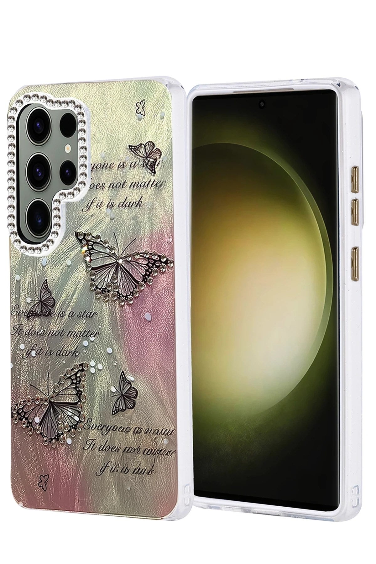 Mey İthalat® Samsung Galaxy S25 Ultra Kılıf Blade Aynalı Desenli Kapak - Desen 6