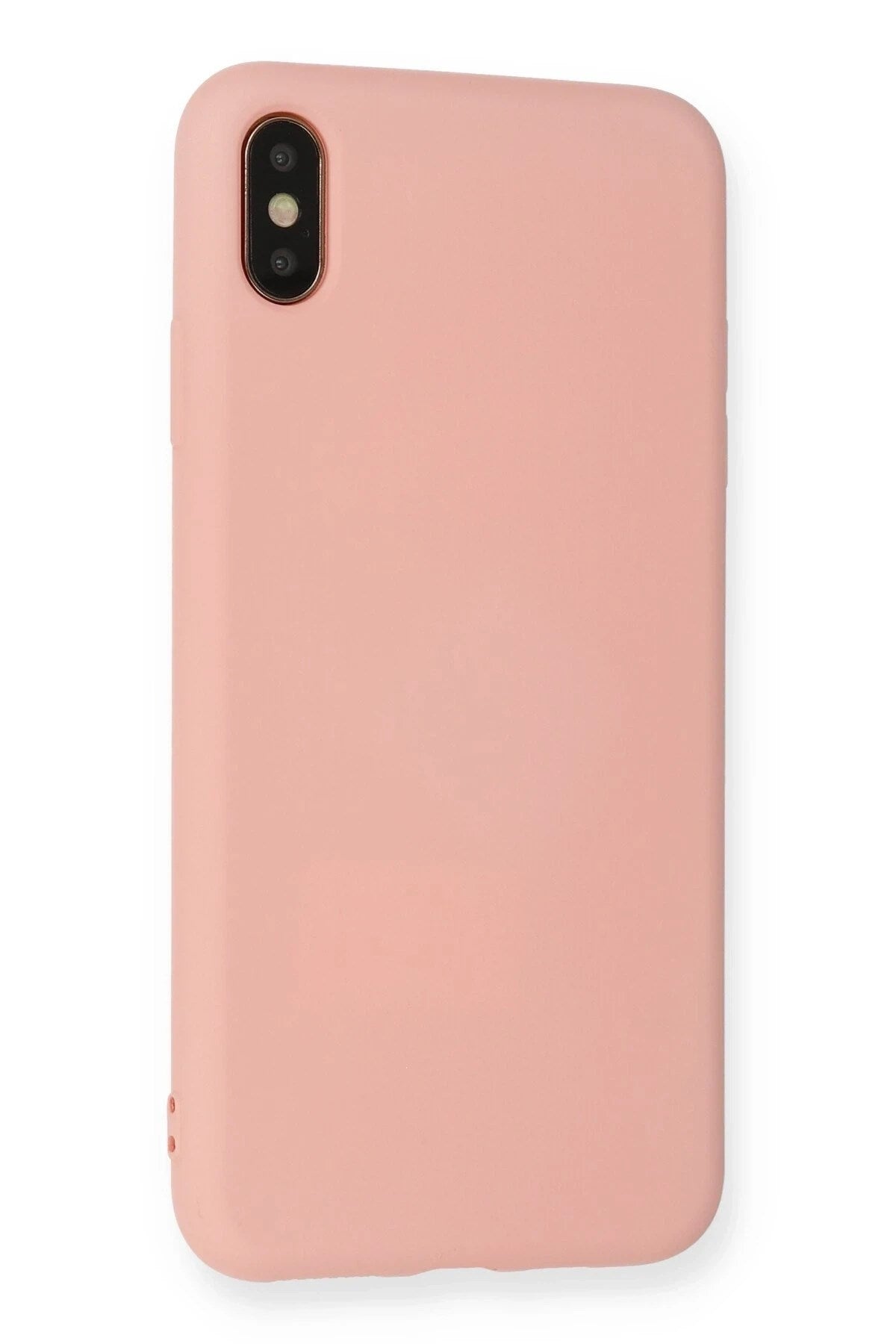 Mey İthalat® iPhone XS Max Kılıf Nano içi Kadife Silikon - Pembe
