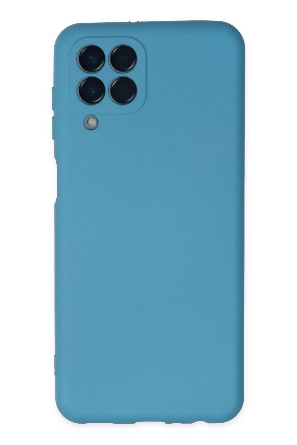 Mey İthalat® Samsung Galaxy M33 Kılıf Nano içi Kadife Silikon - Mavi