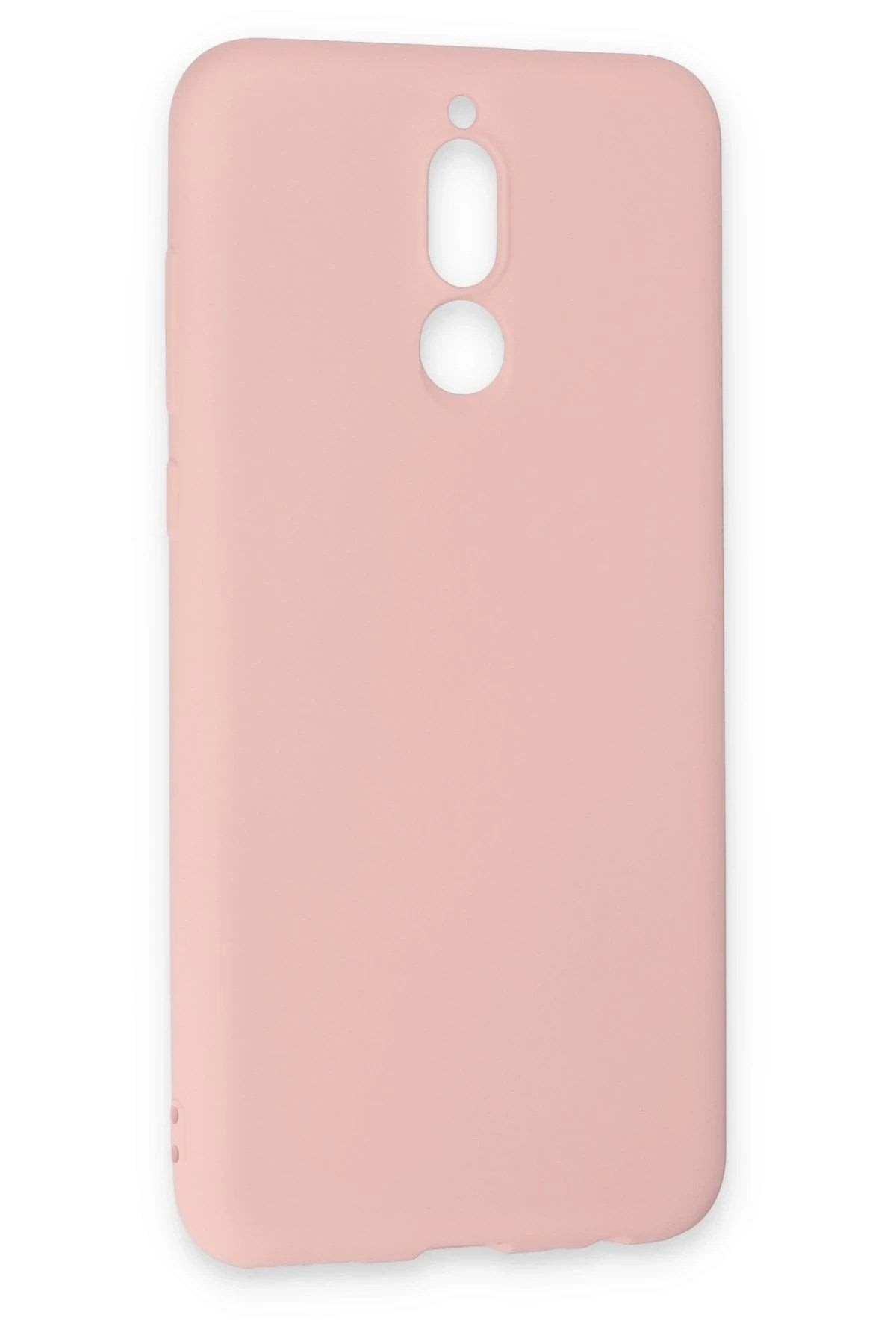 Mey İthalat® Huawei Mate 10 Lite Kılıf Nano içi Kadife Silikon - Pudra