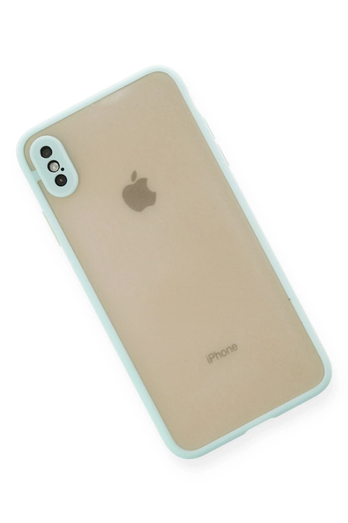 Mey İthalat® iPhone XS Max Kılıf Montreal Silikon Kapak - Turkuaz