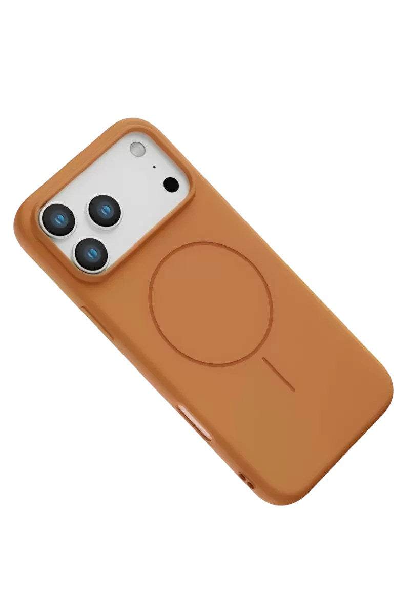 Mey İthalat® iPhone 17 Pro Jully Magsafe Kapak - Turuncu