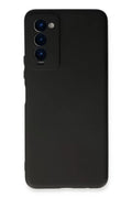 Mey İthalat® Tecno Camon 18 Kılıf First Silikon - Siyah