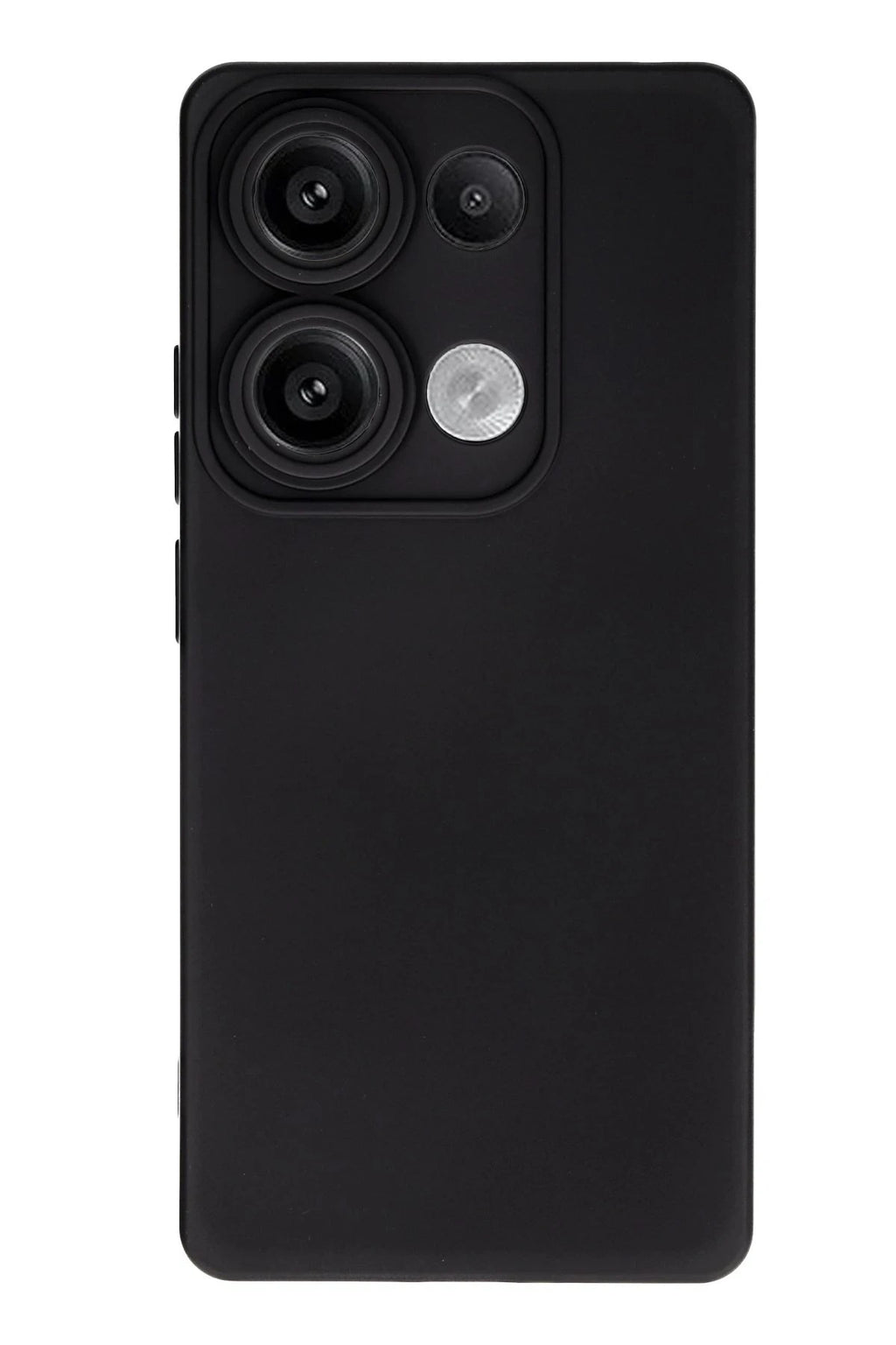 Mey İthalat® Redmi Note 13 4G Kılıf Nano içi Kadife Silikon - Siyah