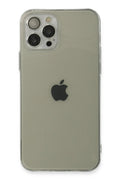 Mey İthalat® iPhone 12 Pro Max Kılıf Fly Lens Silikon - Şeffaf