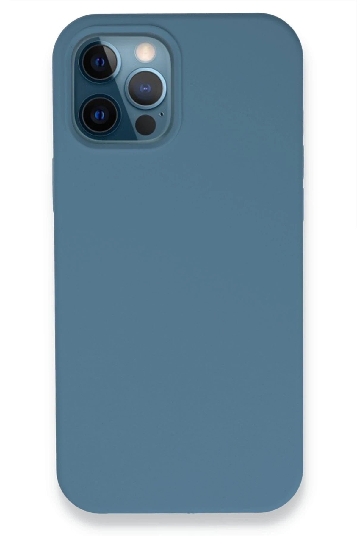 Mey İthalat® iPhone 12 Pro Kılıf Lansman Legant Silikon - Açık Mavi