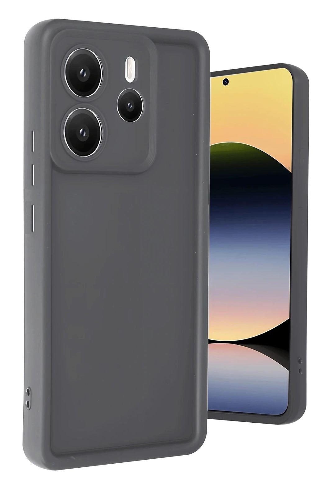 Mey İthalat® Redmi Note 14 4G Kılıf Viera Silikon - Gri