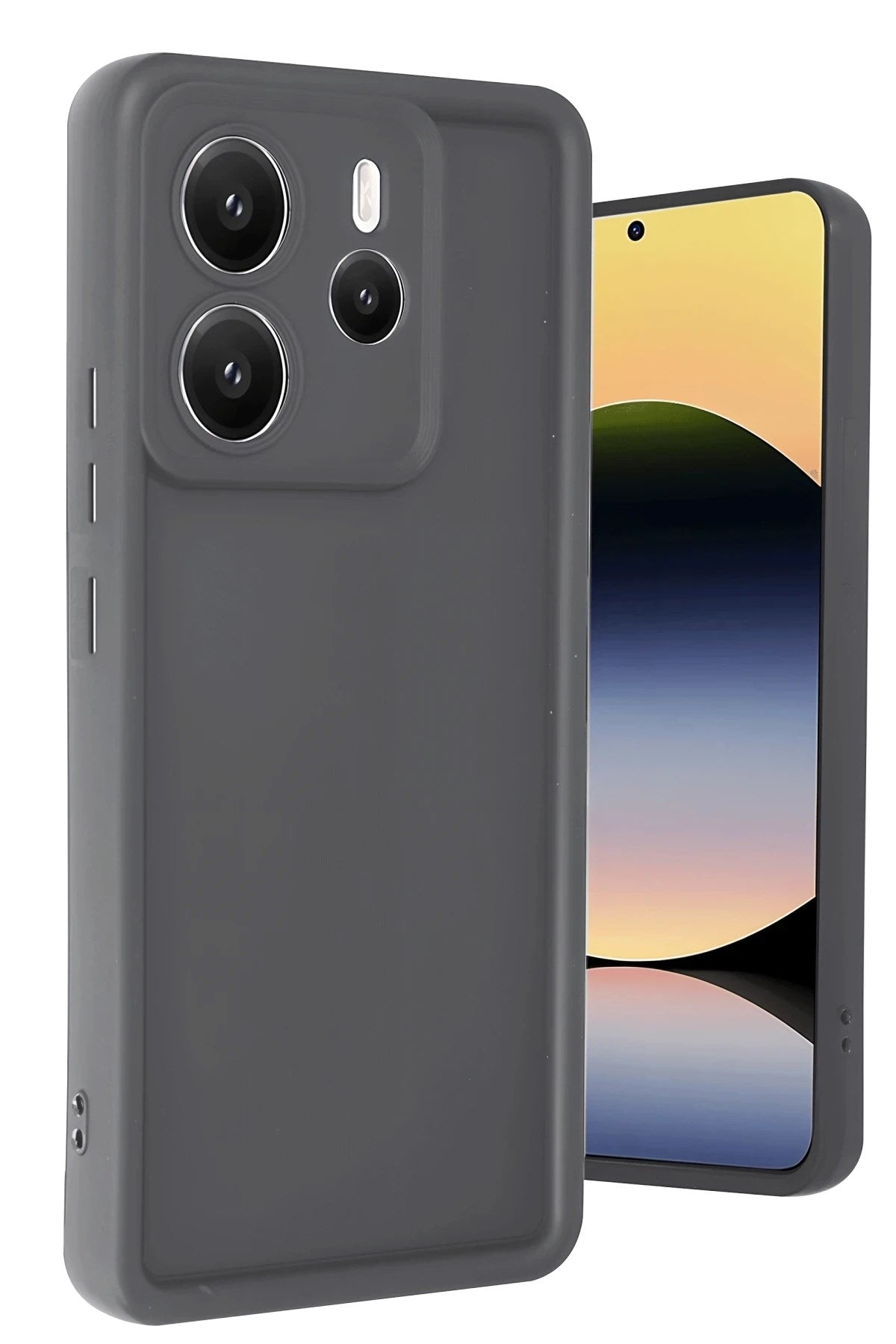 Mey İthalat® Redmi Note 14 4G Kılıf Viera Silikon - Gri