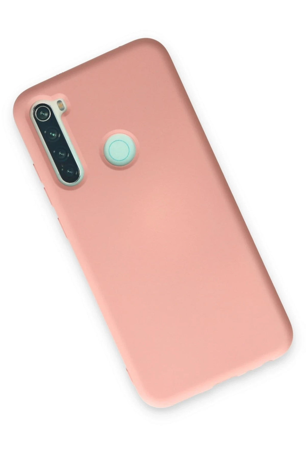 Mey İthalat® Redmi Note 8 Kılıf Nano içi Kadife Silikon - Pudra