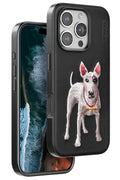 Mey İthalat® iPhone 16 Pro Max Perma Desenli Kapak - Siyah