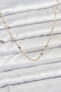 Mey İthalat® CM 14K Gold Renk Ezme Pul Model 60 cm Kadın Kolye