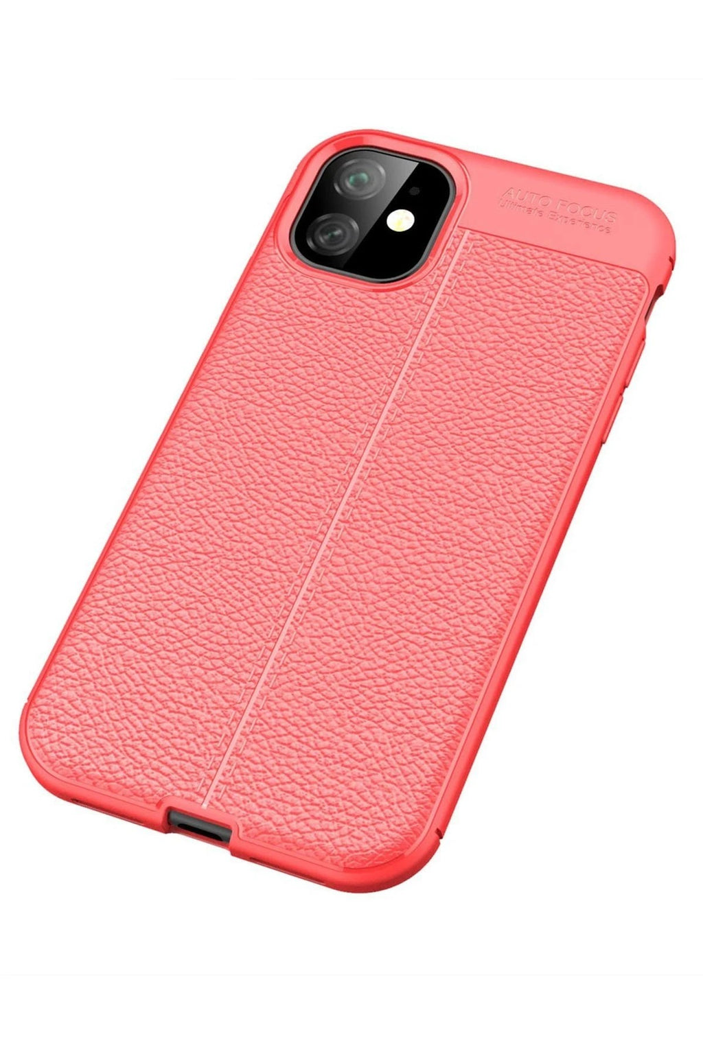 Mey İthalat® iPhone 11 Kılıf Auto Focus Kapak - Kırmızı