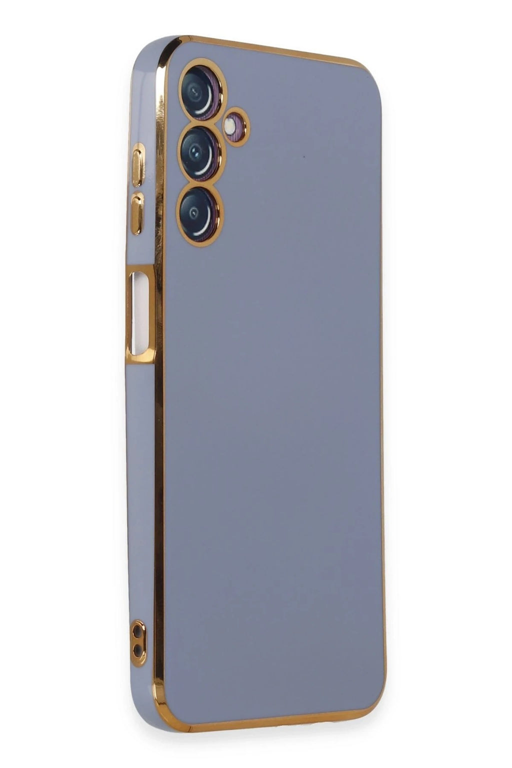 Mey İthalat® Samsung Galaxy M14 5G Kılıf Volet Silikon - Mavi