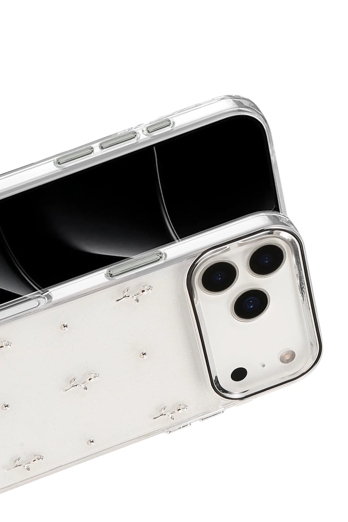 Mey İthalat® iPhone 17 Pro Fiyonk Desenli Kapak - Desen 4