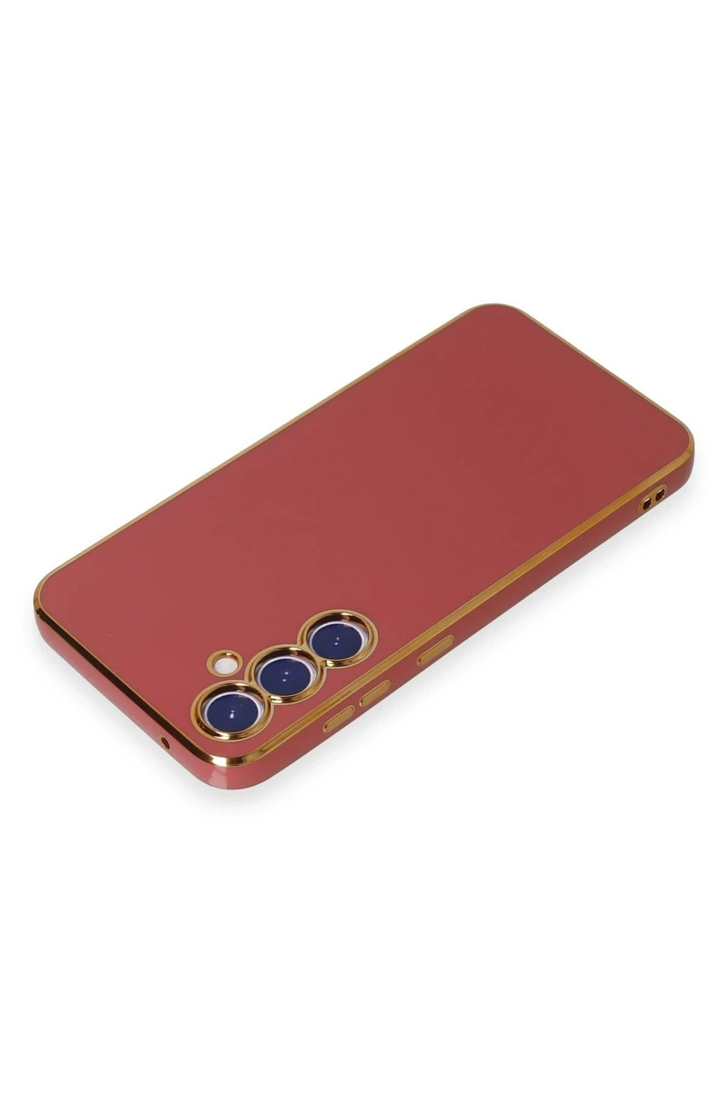 Mey İthalat® Samsung Galaxy S23 FE Kılıf Volet Silikon - Kırmızı