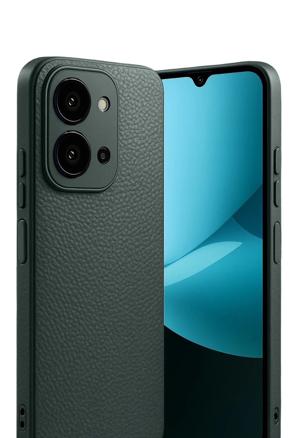 Mey İthalat® Redmi 15C 4G Thermax Silikon Kılıf - Koyu Yeşil