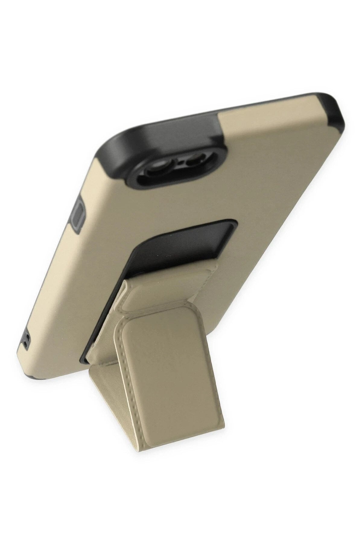 Mey İthalat® iPhone 6 Kılıf Mega Standlı Silikon - Gold