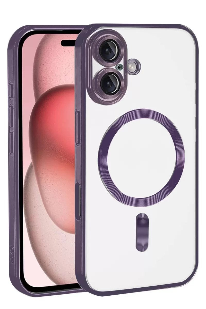 Mey İthalat® iPhone 17 Kross Magneticsafe Kapak - Mor