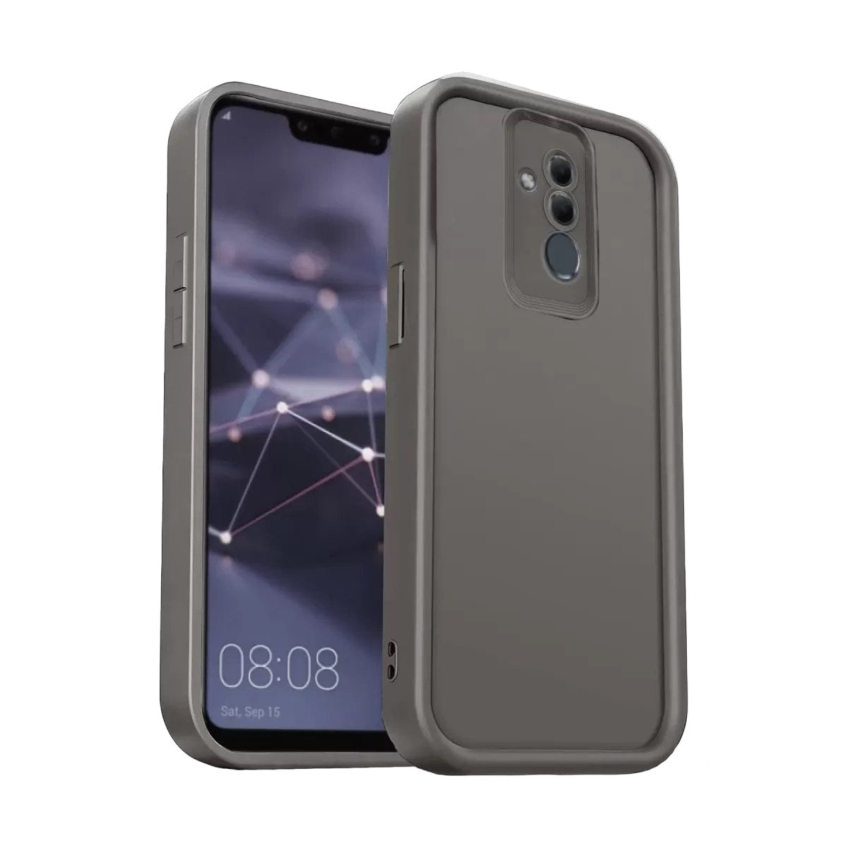 Mey İthalat® Huawei Mate 20 Lite Kılıf Viera Silikon - Gri