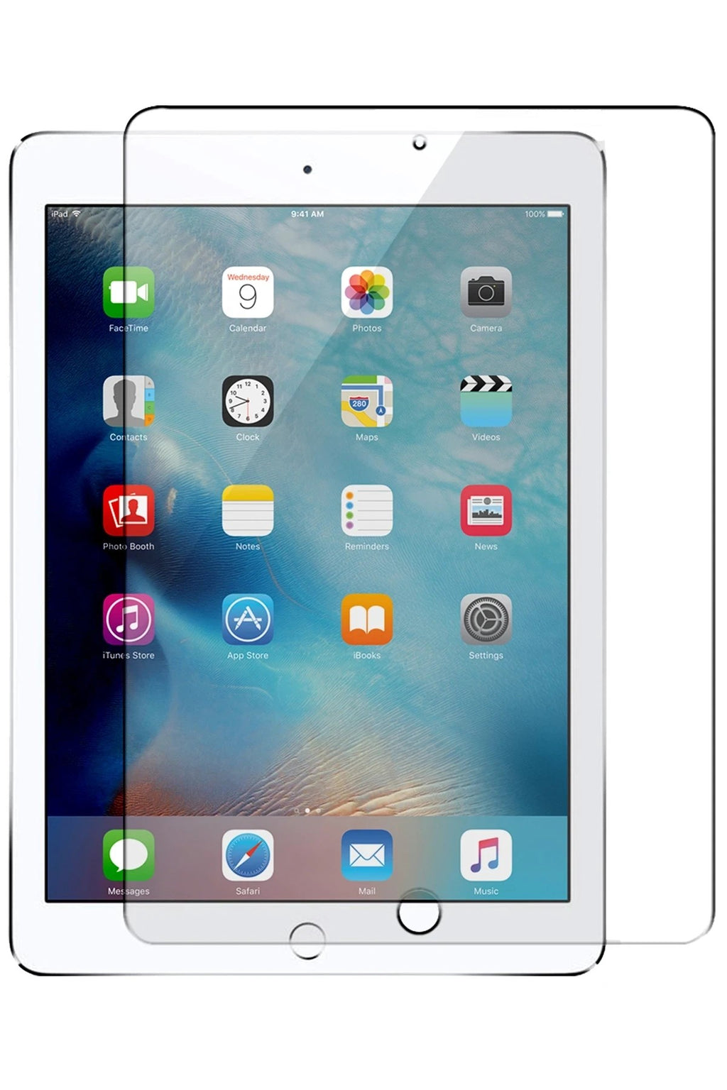 Mey İthalat® Huawei MediaPad T3 10 / 9.6 Tablet Cam Ekran Koruyucu