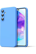 Mey İthalat® Samsung Galaxy A16 5G Kılıf Nano içi Kadife Silikon - Mavi