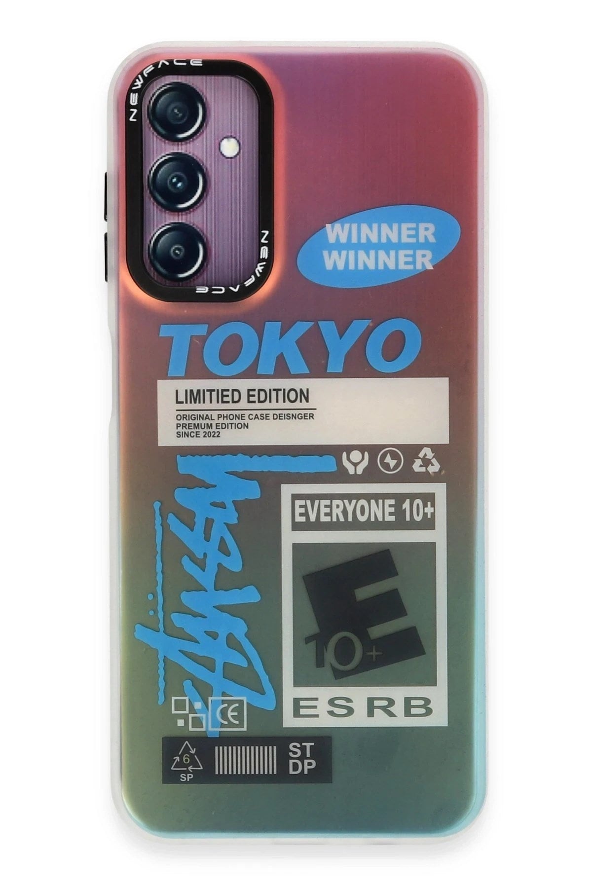 Mey İthalat® Samsung Galaxy A14 4G Kılıf Estoril Desenli Kapak - Estoril - 1
