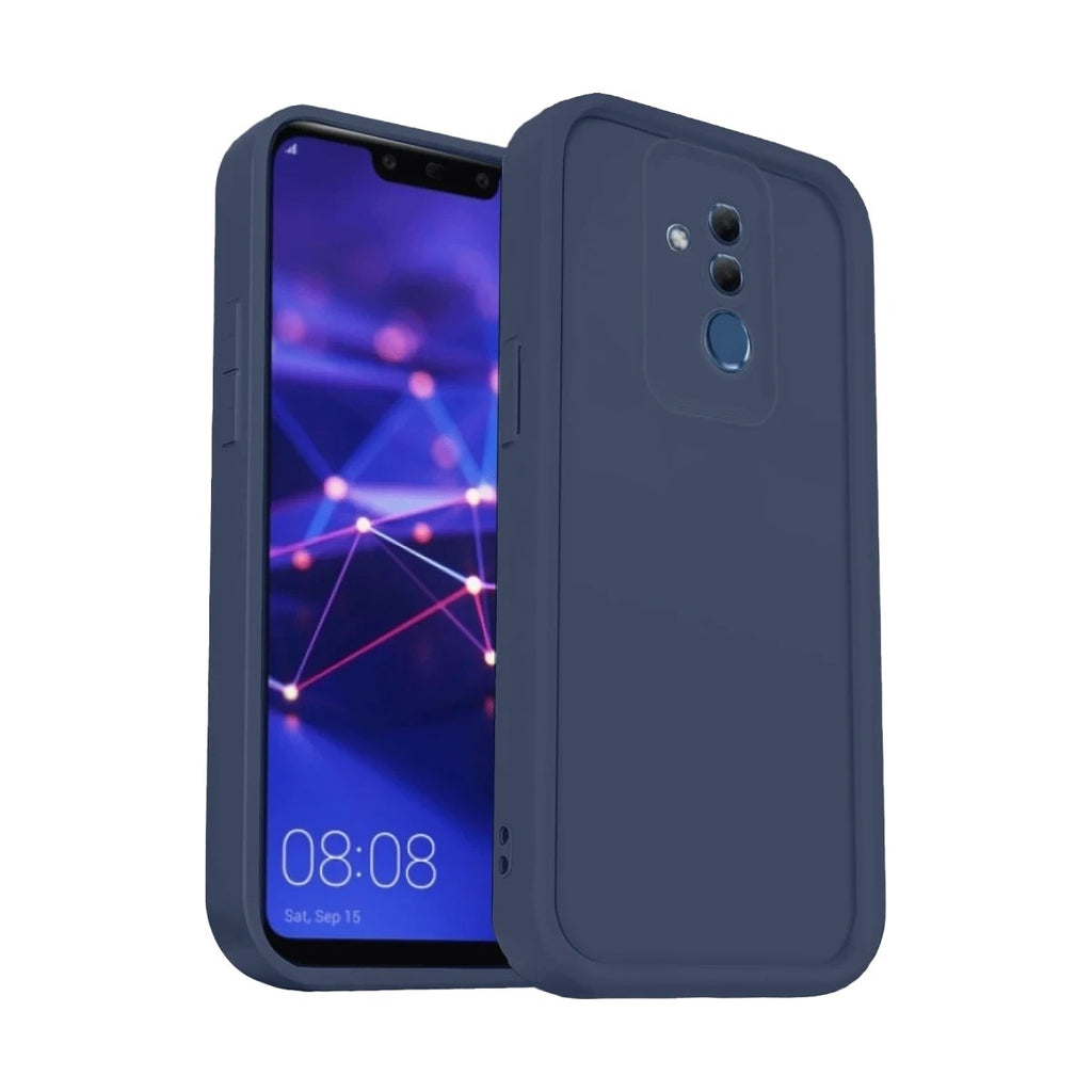 Mey İthalat® Huawei Mate 20 Lite Kılıf Viera Silikon - Lacivert