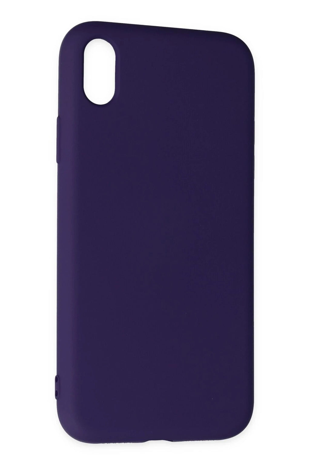 Mey İthalat® iPhone XR Kılıf Nano içi Kadife Silikon - Mor