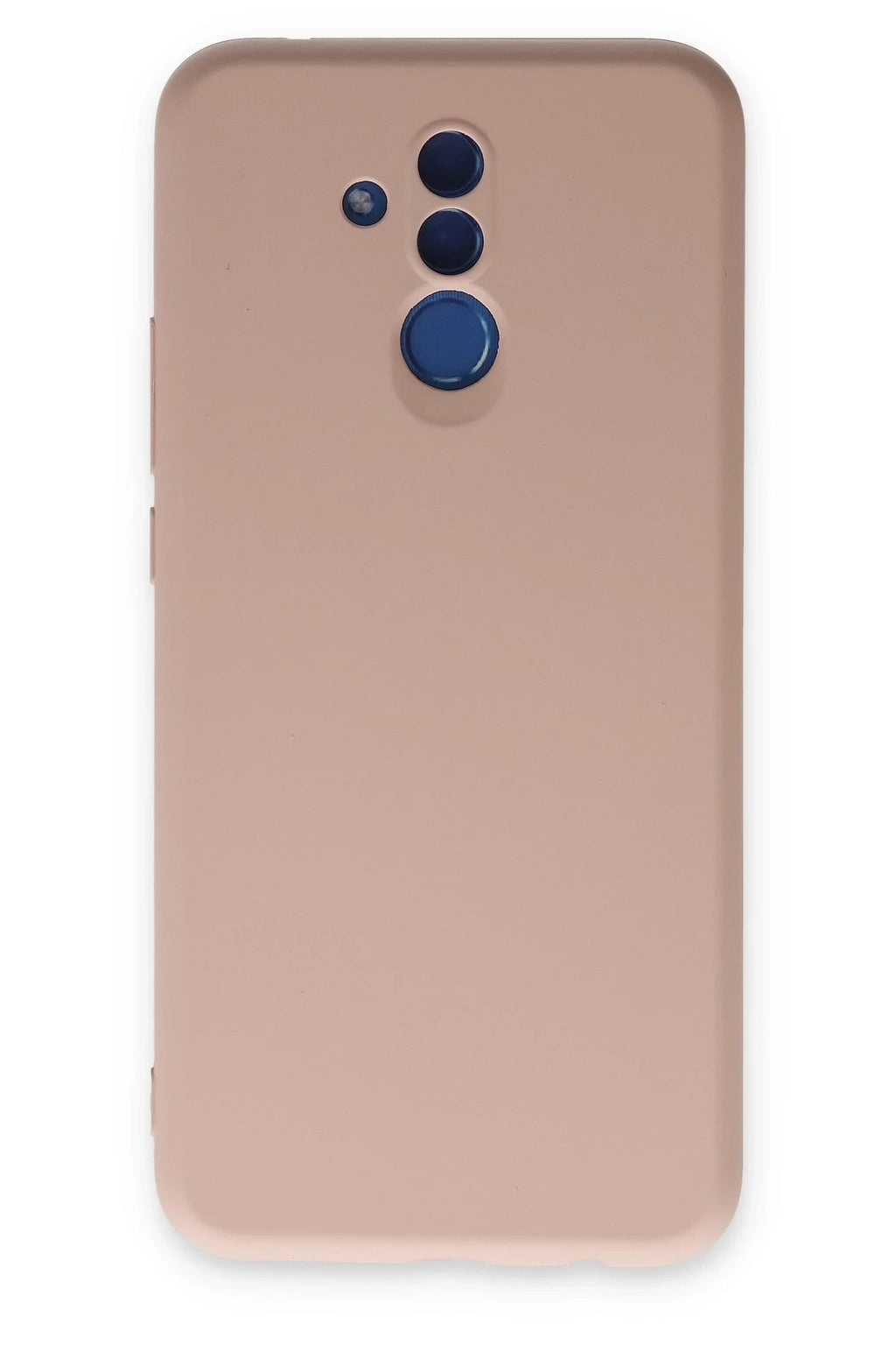 Mey İthalat® Huawei Mate 20 Lite Kılıf Nano içi Kadife Silikon - Pudra