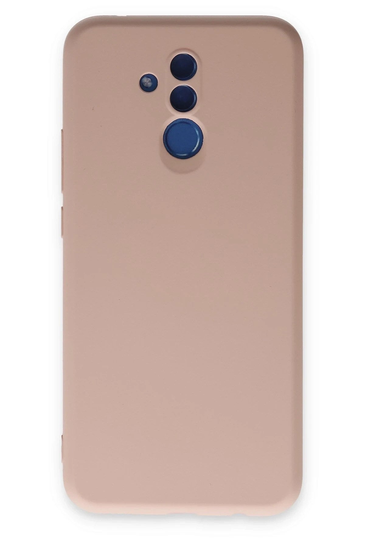 Mey İthalat® Huawei Mate 20 Lite Kılıf Nano içi Kadife Silikon - Pudra