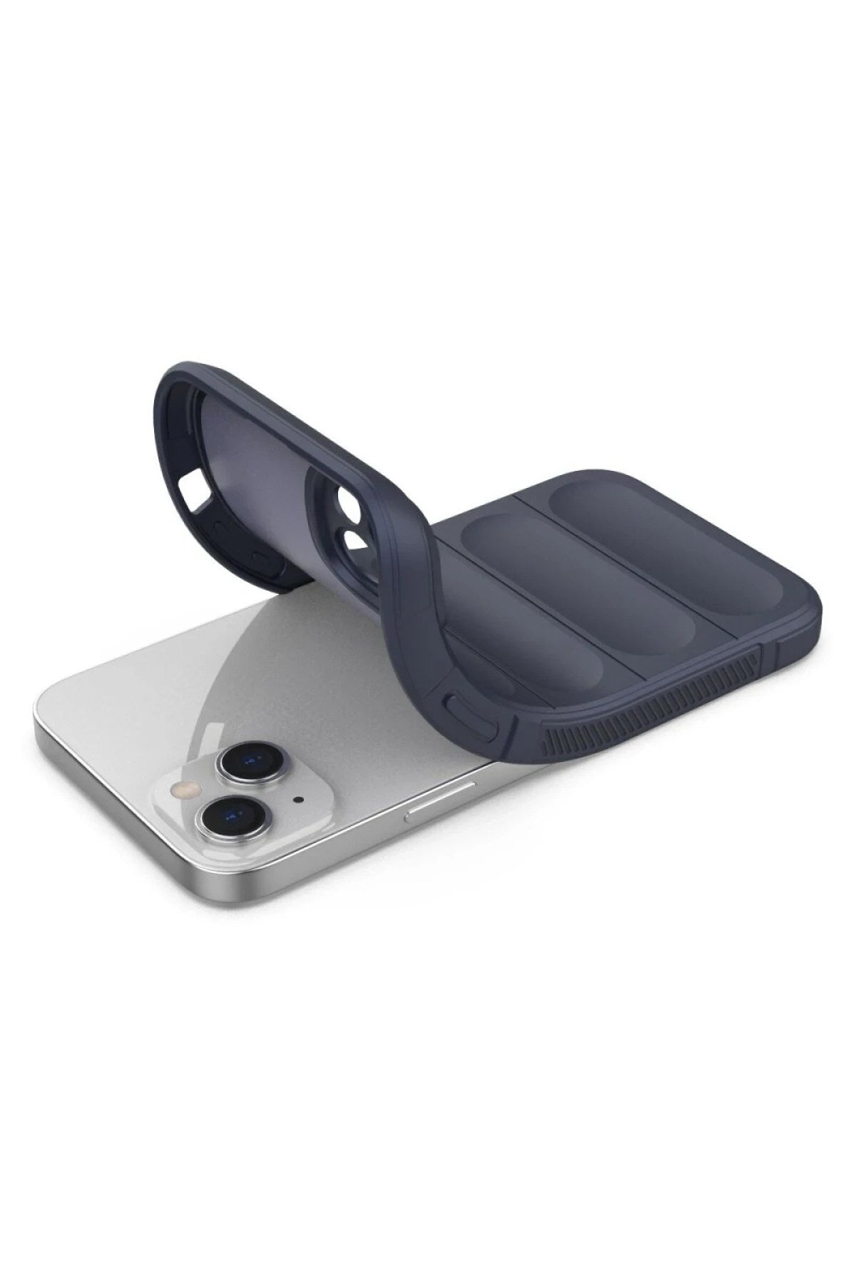 Mey İthalat® iPhone 16 Plus Kılıf Optimum Silikon - Lacivert
