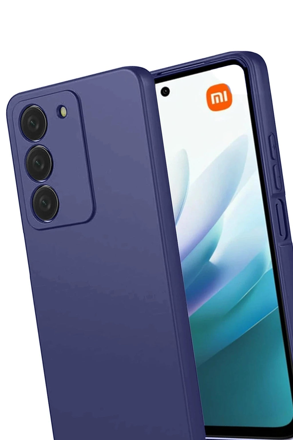 Mey İthalat® Redmi 15 4G First Silikon - Lacivert