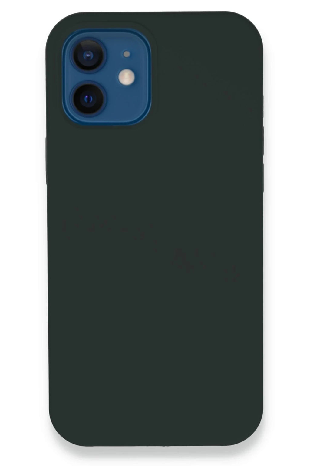 Mey İthalat® iPhone 12 Kılıf Lansman Legant Silikon - Koyu Yeşil