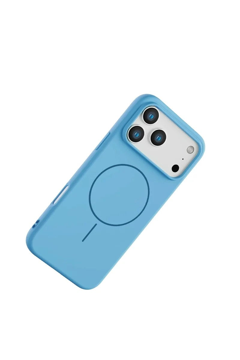 Mey İthalat® iPhone 17 Pro Max Jully Magsafe Kapak - Mavi