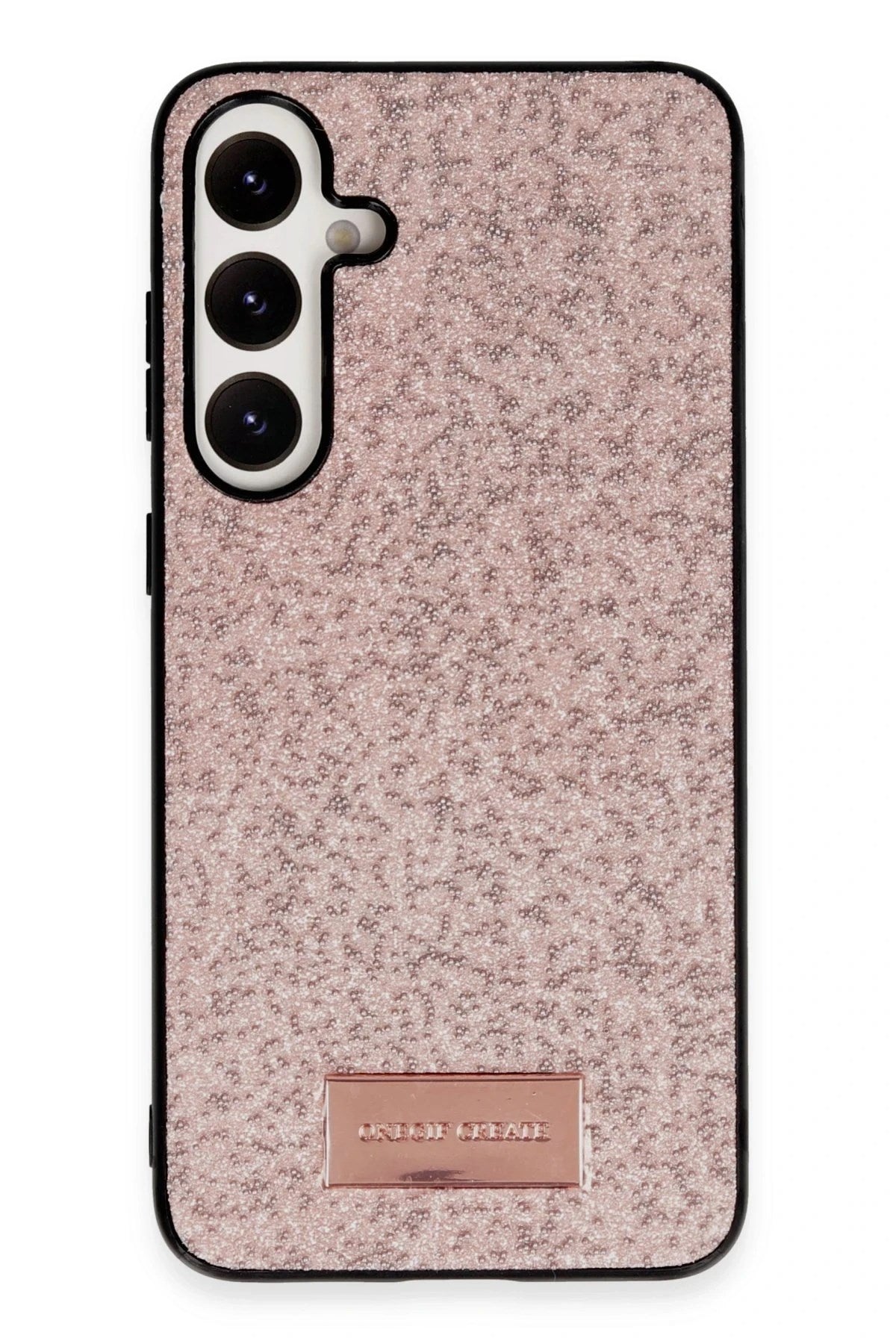 Mey İthalat® Samsung Galaxy A05S Bright Simli Kapak - Pembe