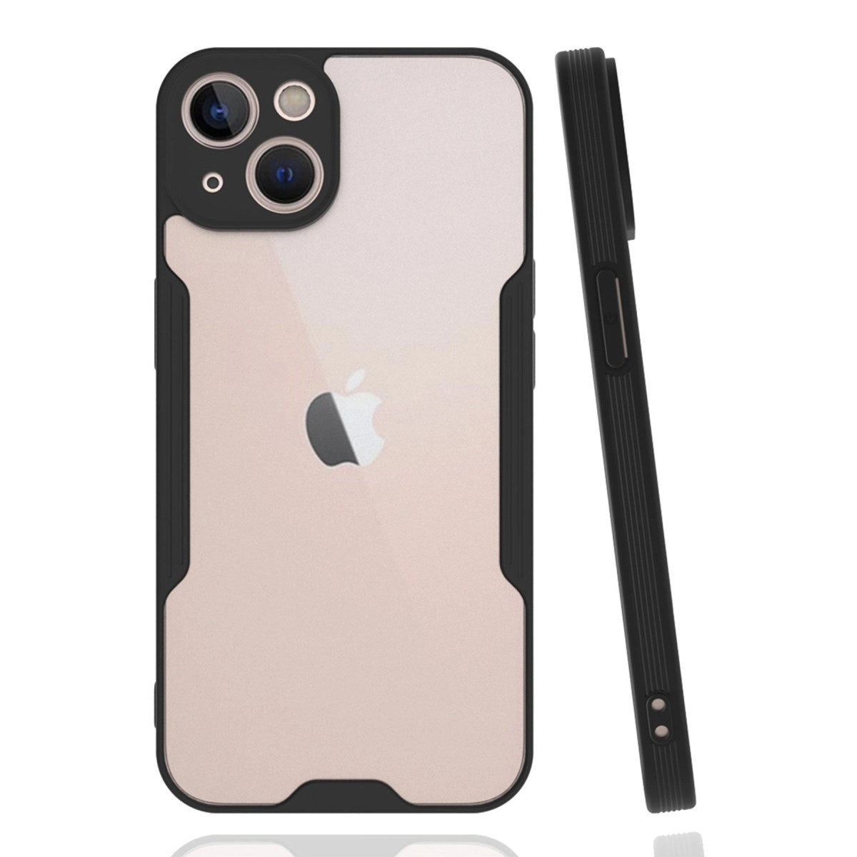 Mey İthalat® iPhone 14 Plus Kılıf Platin Silikon - Siyah
