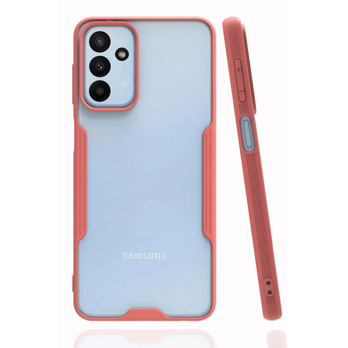 Mey İthalat® Samsung Galaxy M23 Kılıf Platin Silikon - Pembe