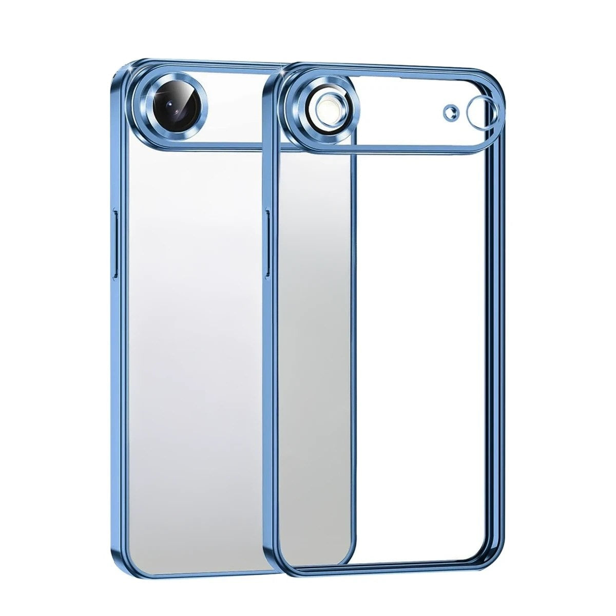 Mey İthalat® iPhone 17 Air Lensli Silikon - Açık Mavi