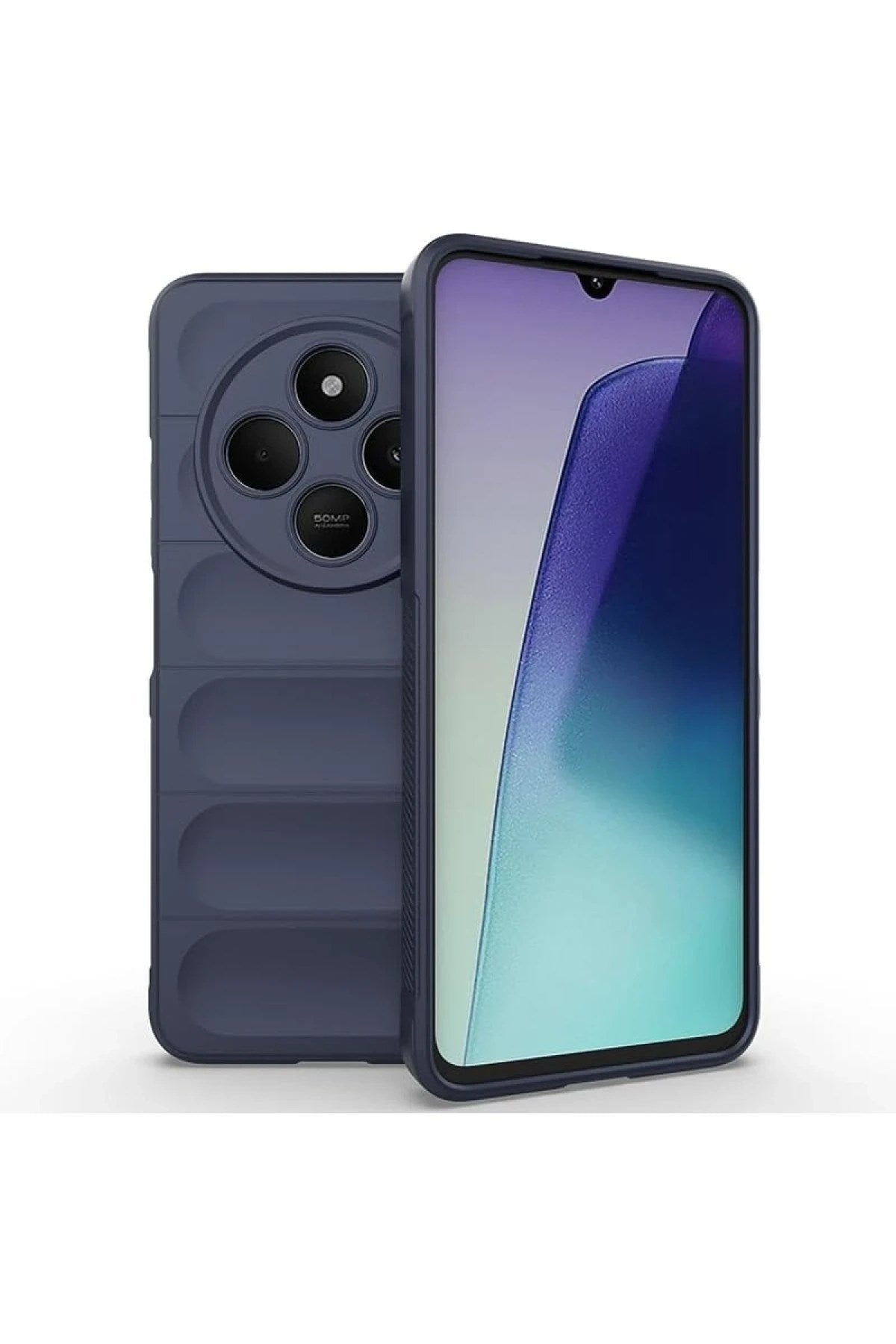 Mey İthalat® Redmi 14C Kılıf Optimum Silikon - Lacivert