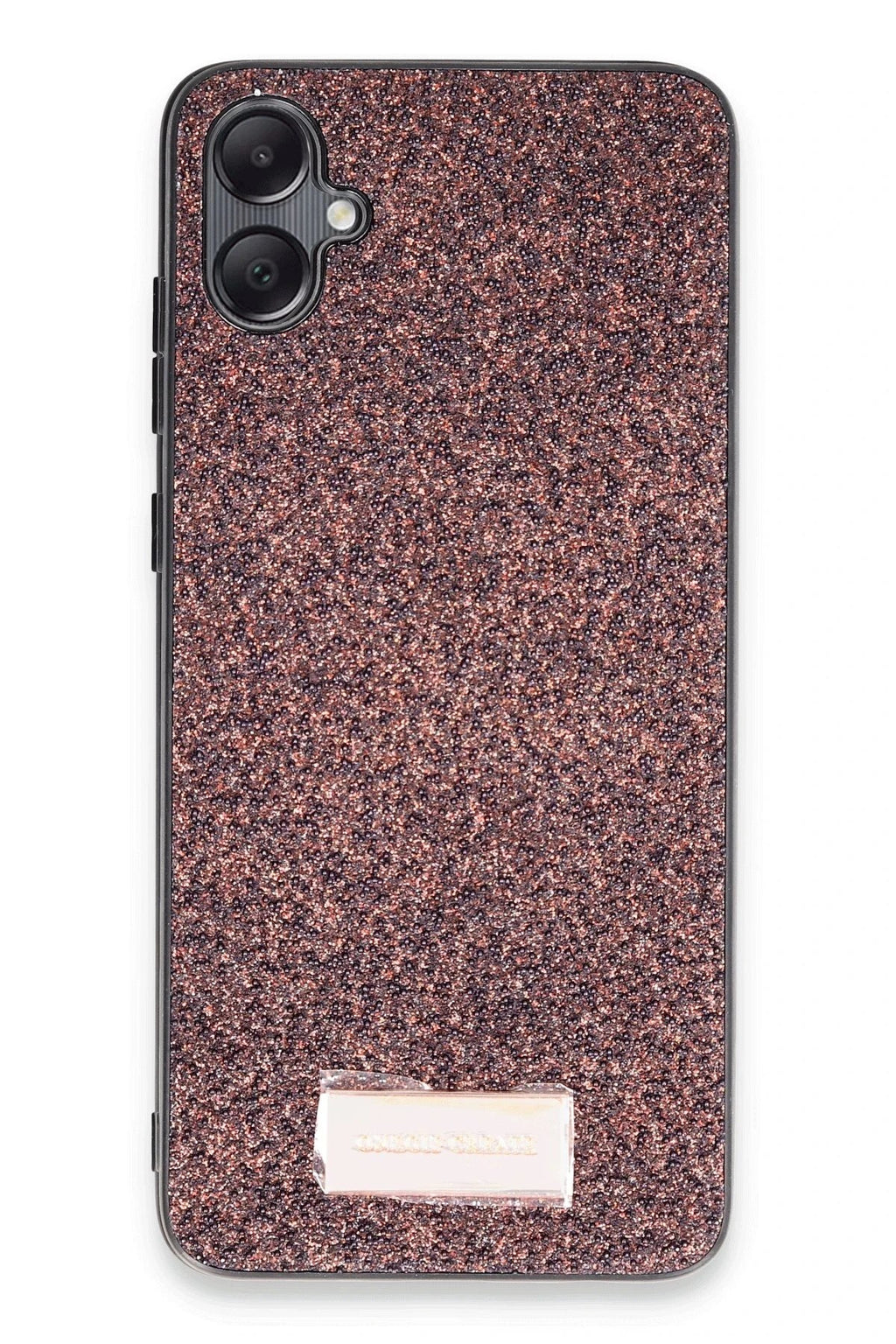 Mey İthalat® Samsung Galaxy A05 Bright Simli Kapak - Derin Mor